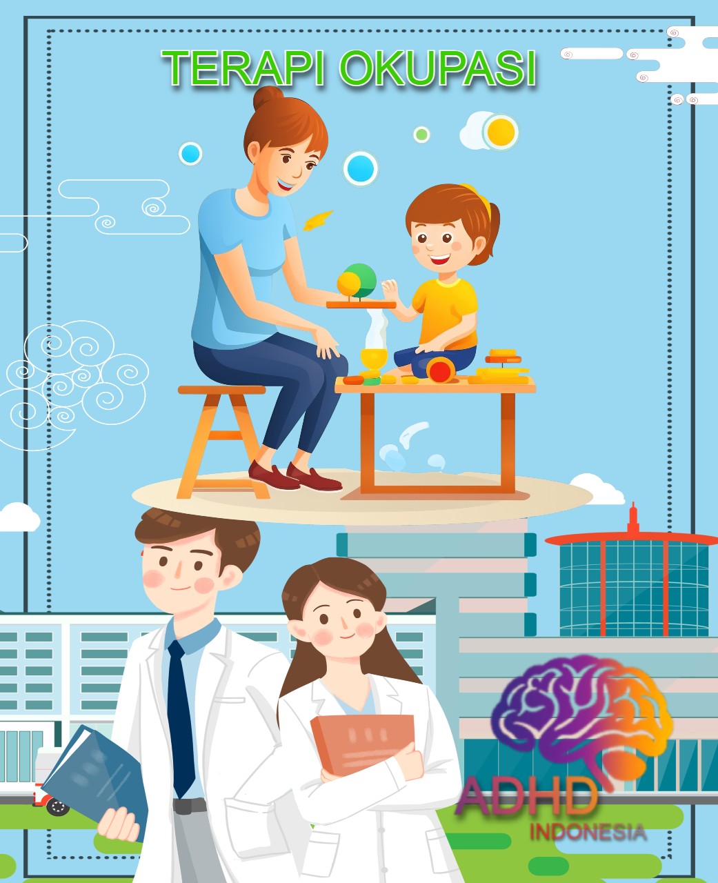 Rujukan untuk Terapi Okupasi untuk Anak ADHD Indonesia Kabupaten Bulungan